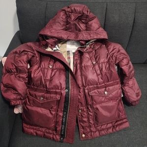 Burberry goose down puffer